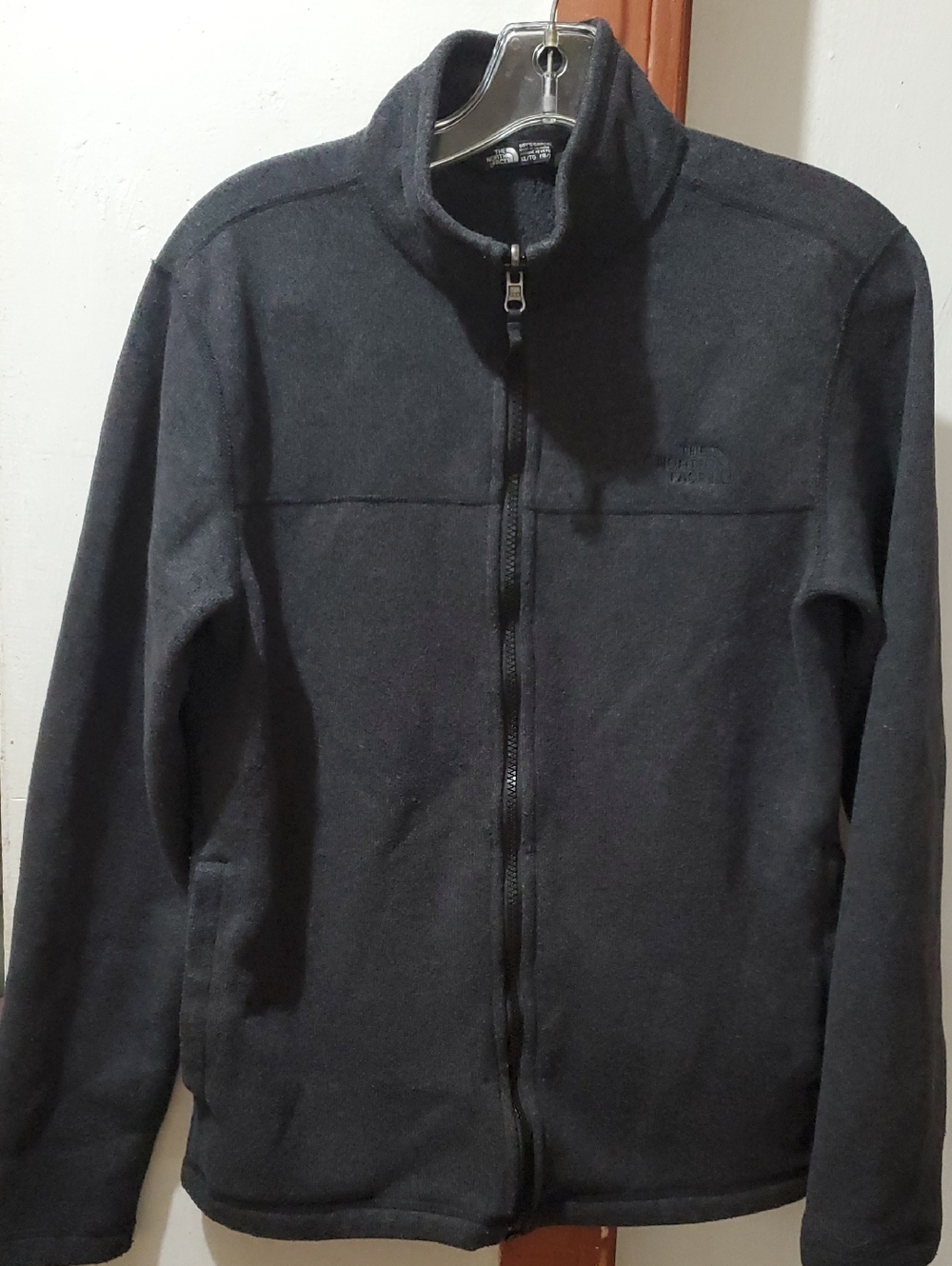 The North Face Black Zip-Up Fleece Jacket Size XL/ ( 18-20)